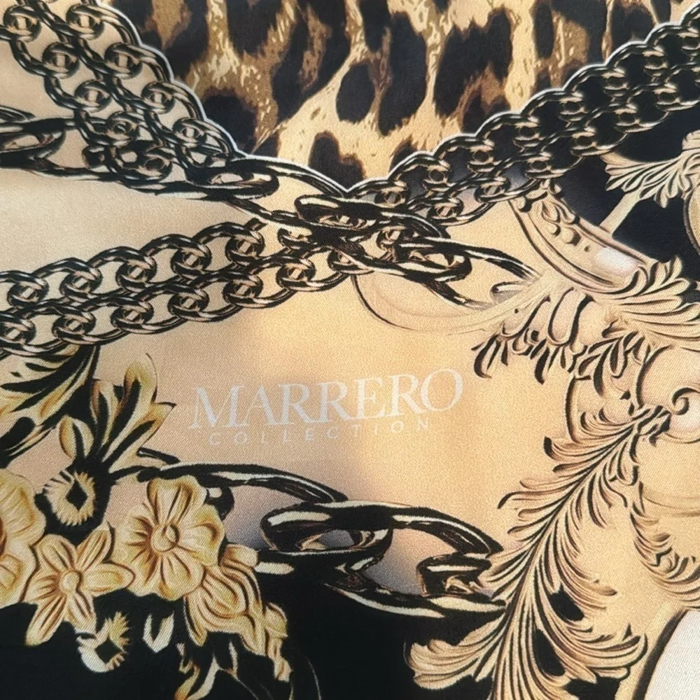 Baroque Marrero collection 100% silk scarf